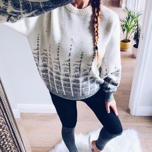 Vintage Mod Hipster Sweater